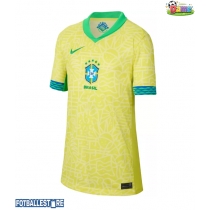 Brasil Hjemmedrakt Dame Copa America 2024 Kortermet